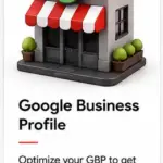 Google Business Profile 3D icon