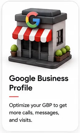 Google Business Profile 3D icon