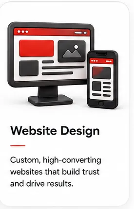 Website Design 3D icon